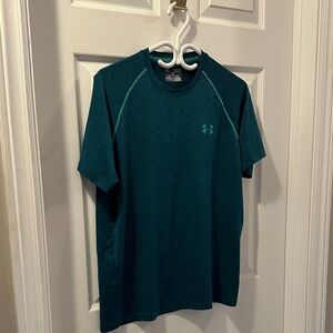 UNDER ARMOUR Y2K Streetwear Blue Performance Tshirt Sz M